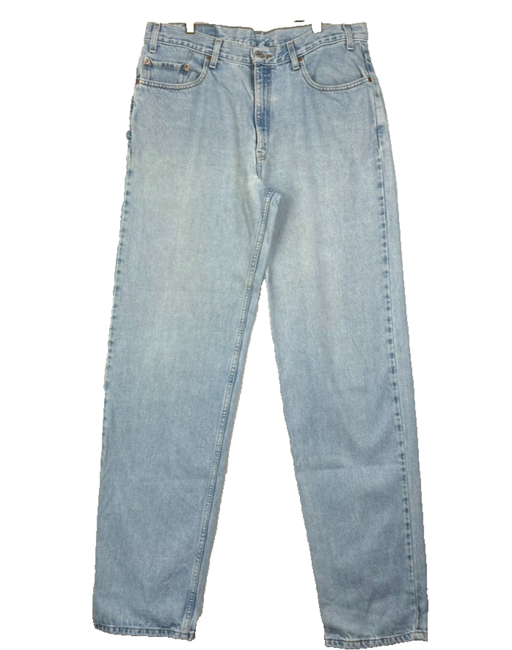 Vtg Classic Levi's 550 Relaxed Fit Unisex Jeans W38 L36 Tapered Leg Light Wash